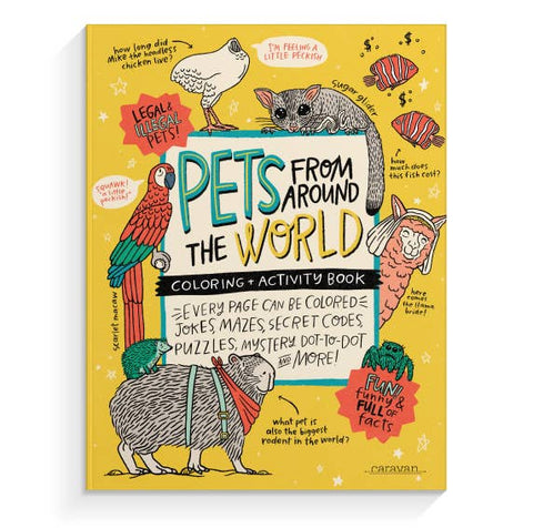 Coloring & Activity Book - Pets