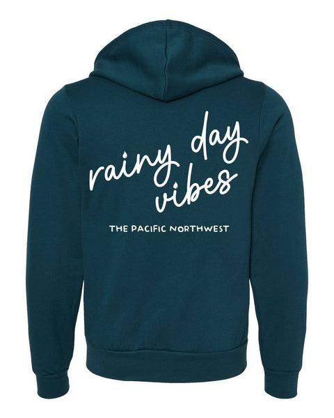 Sweatshirt (Full Zip) - Rainy Day Vibes