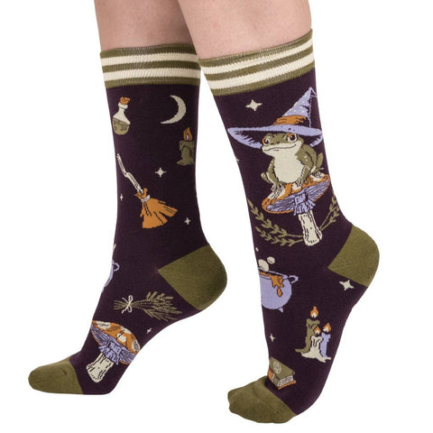 Crew Socks - Archtoad of Hatville