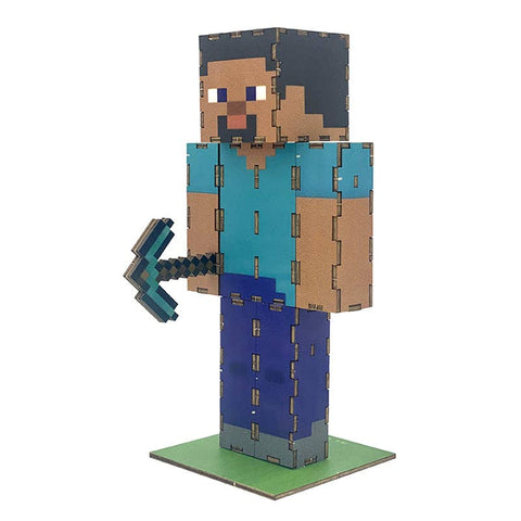 3D Wood Model - IncrediBuilds Minecraft: Steve