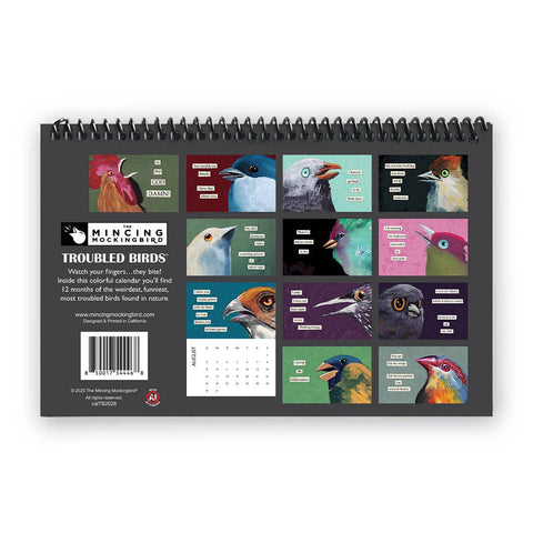 2026 Calendar - Troubled Birds