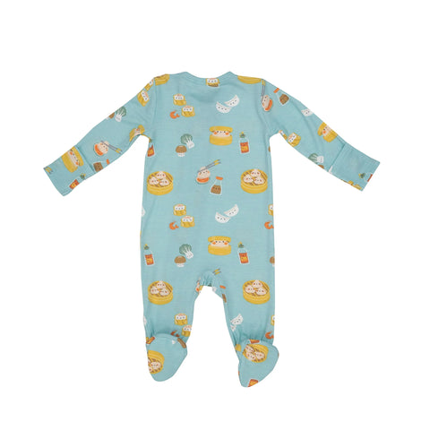 Footie (2 Way Zipper) - Dim Sum