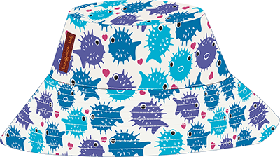 Bucket Hat (Adult) - Puffer Fish