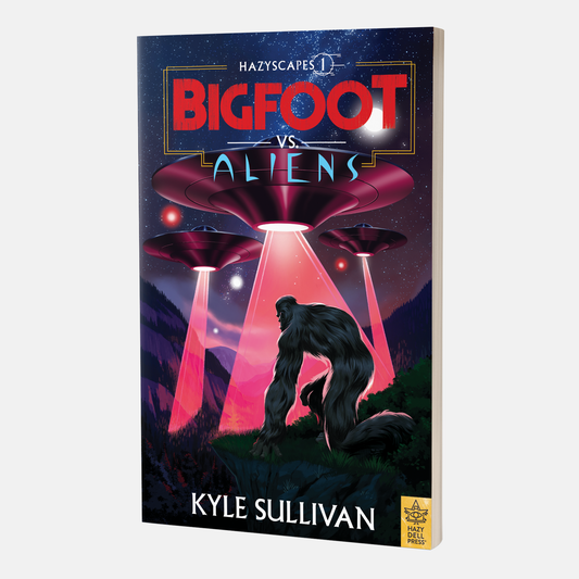 Book (Paperback) - Bigfoot vs. Aliens (Hazyscapes #1)