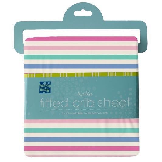 Crib Sheet - Skip To My Lou Stripe