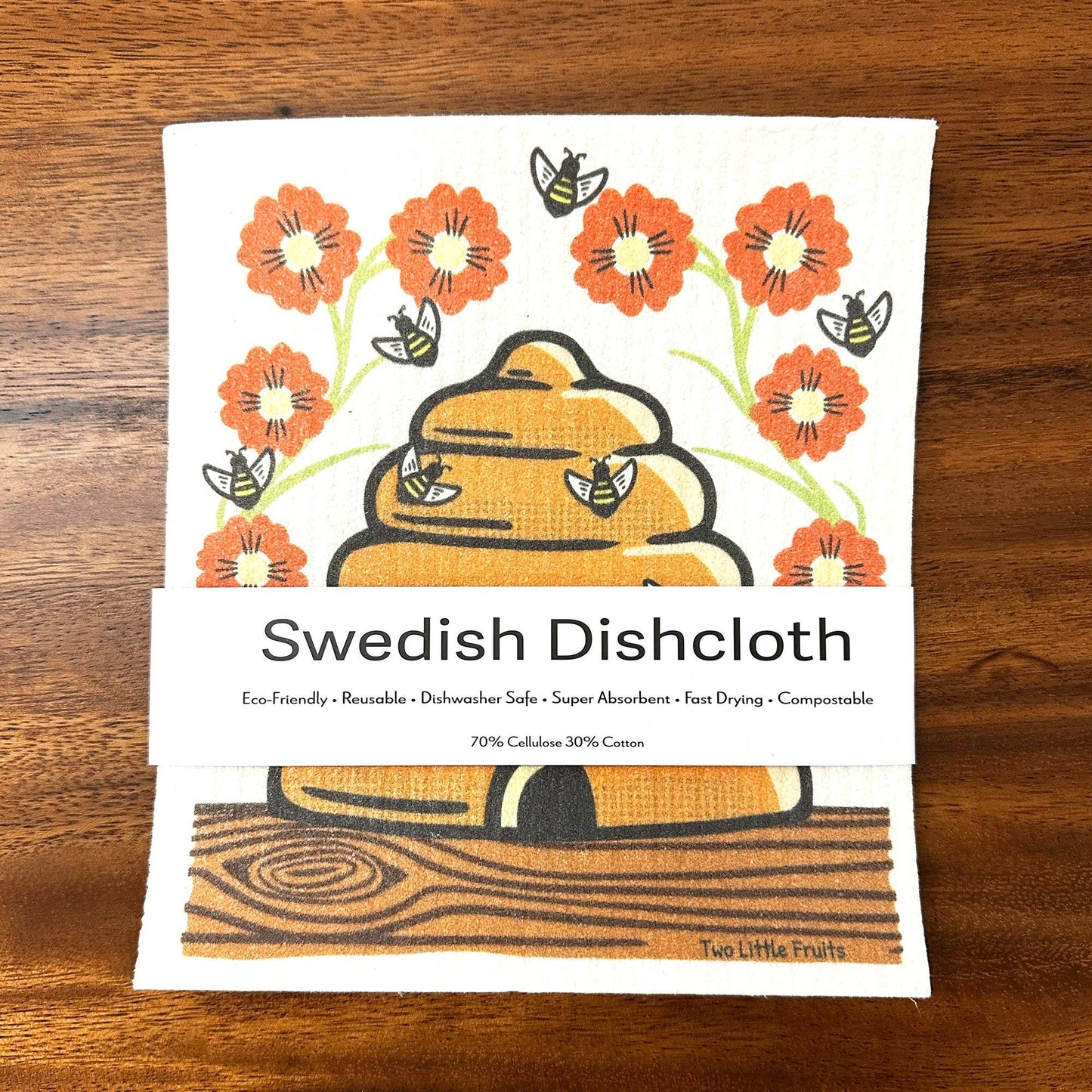 Swedish Dishcloth - Beehive