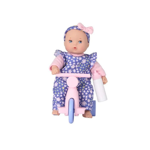 Baby Doll - Little Cuties Trike Playset 8"