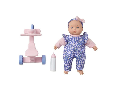 Baby Doll - Little Cuties Trike Playset 8"