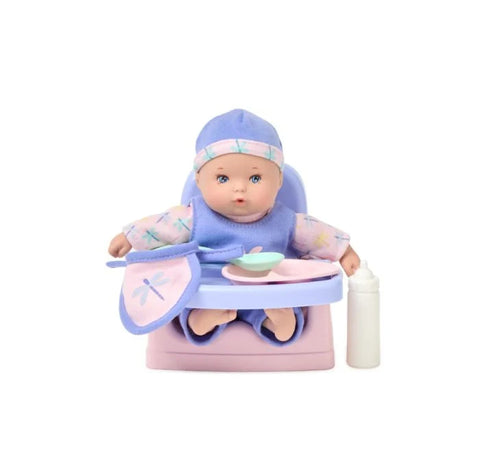 Baby Doll - Little Cuties 8-inch Feeding Playset