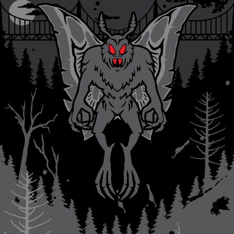 Crew Socks - Mothman