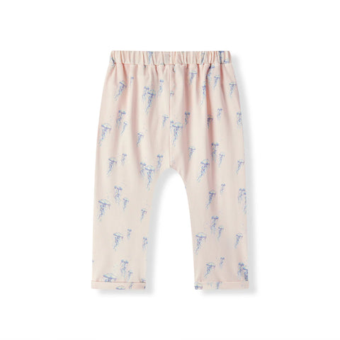 Cotton Stretch Jogger - Sunset Jellyfish