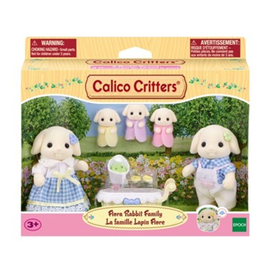 Calico Critters - Flora Rabbit Family