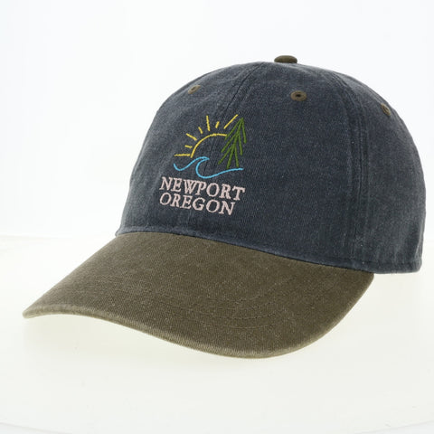 Hat - Canyon Cap Newport Sun,Tree,Wave