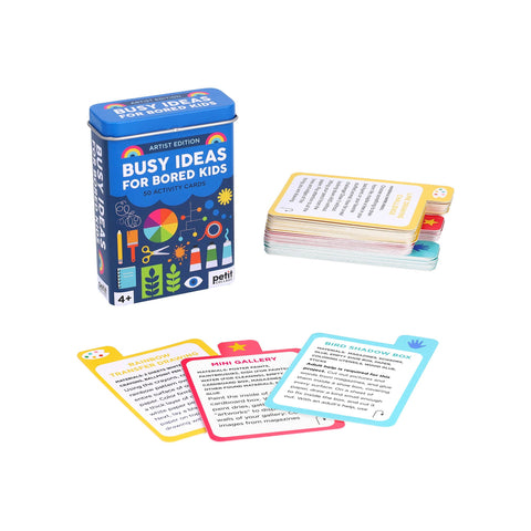 Card Deck - Busy Ideas for Bored Kids: Artist Edition