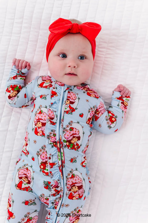 Ruffle Romper (Convertible) - Strawberry Shortcake