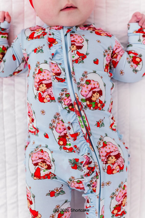 Ruffle Romper (Convertible) - Strawberry Shortcake