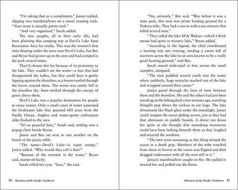 Book (Paperback) - Monsters of the Pacific Northwest