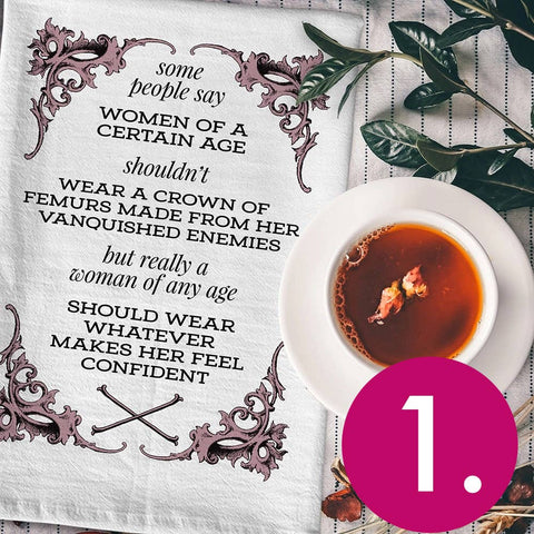 Kitchen Towel - Crown of Femurs