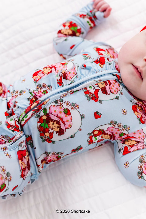 Ruffle Romper (Convertible) - Strawberry Shortcake