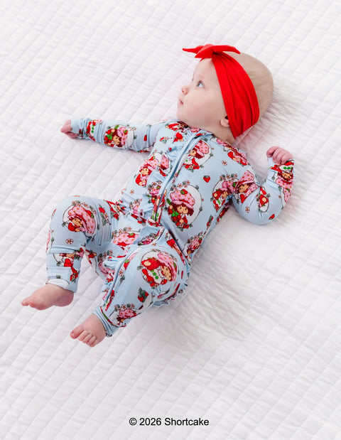 Ruffle Romper (Convertible) - Strawberry Shortcake