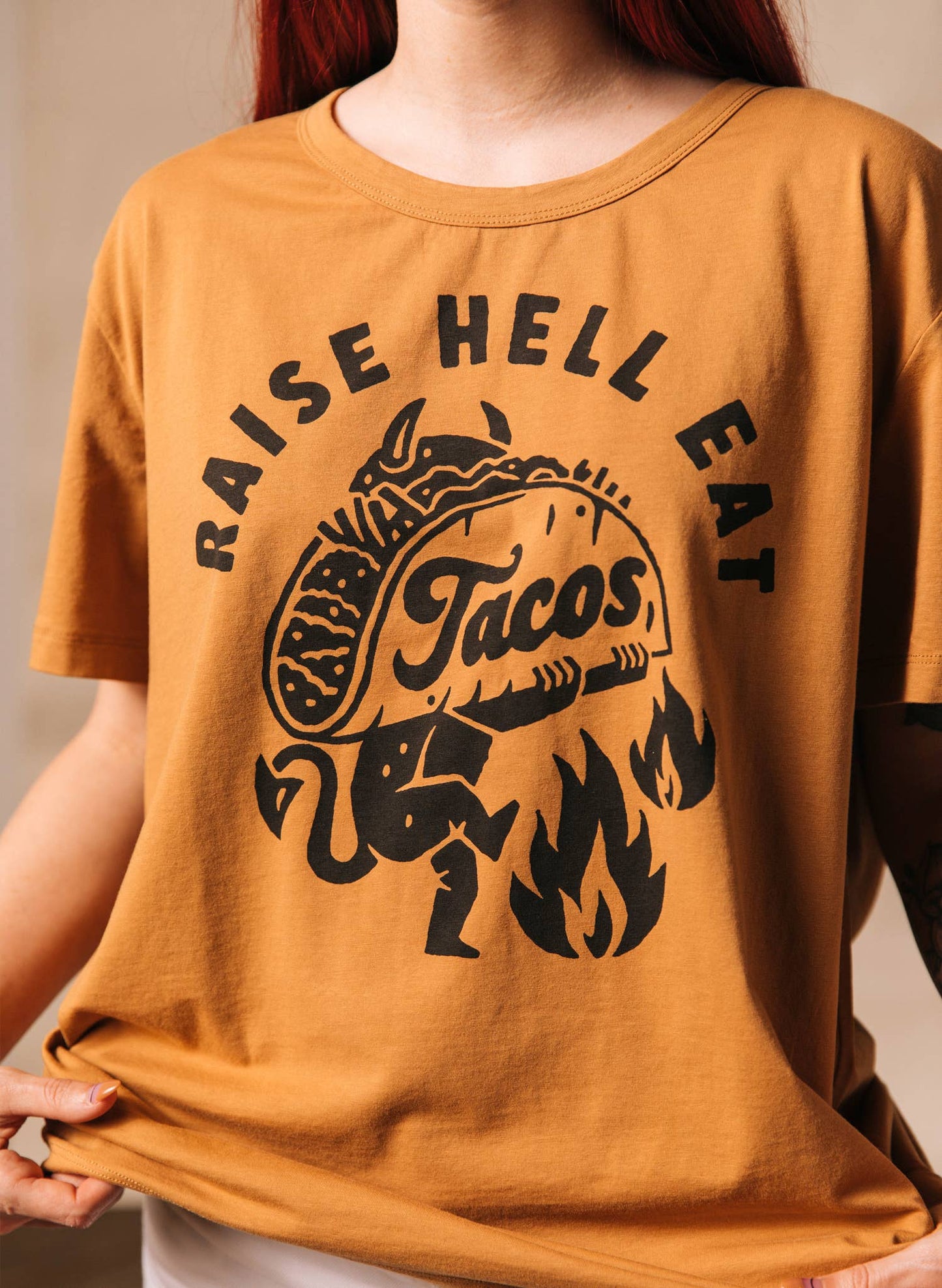 Tee (Short Sleeve) - Raise Hell Eat Tacos