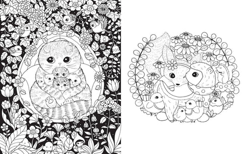 Coloring Book - A Million Baby Animals