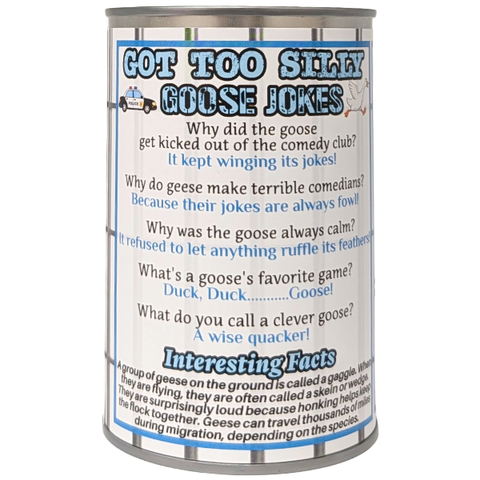 Stuffed Animal - Canned Got Too Silly Goose (Regular Lid)