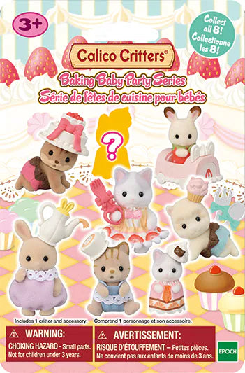 Calico Critters - Blind Bag: Baking Baby Party Series