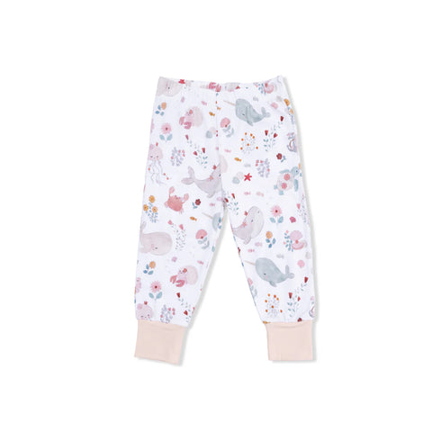2 Piece Pajamas (Short Sleeve) - Garden Sea Creatures