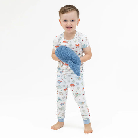 2 Piece Pajamas (Short Sleeve) - Sailor Sea Creatures