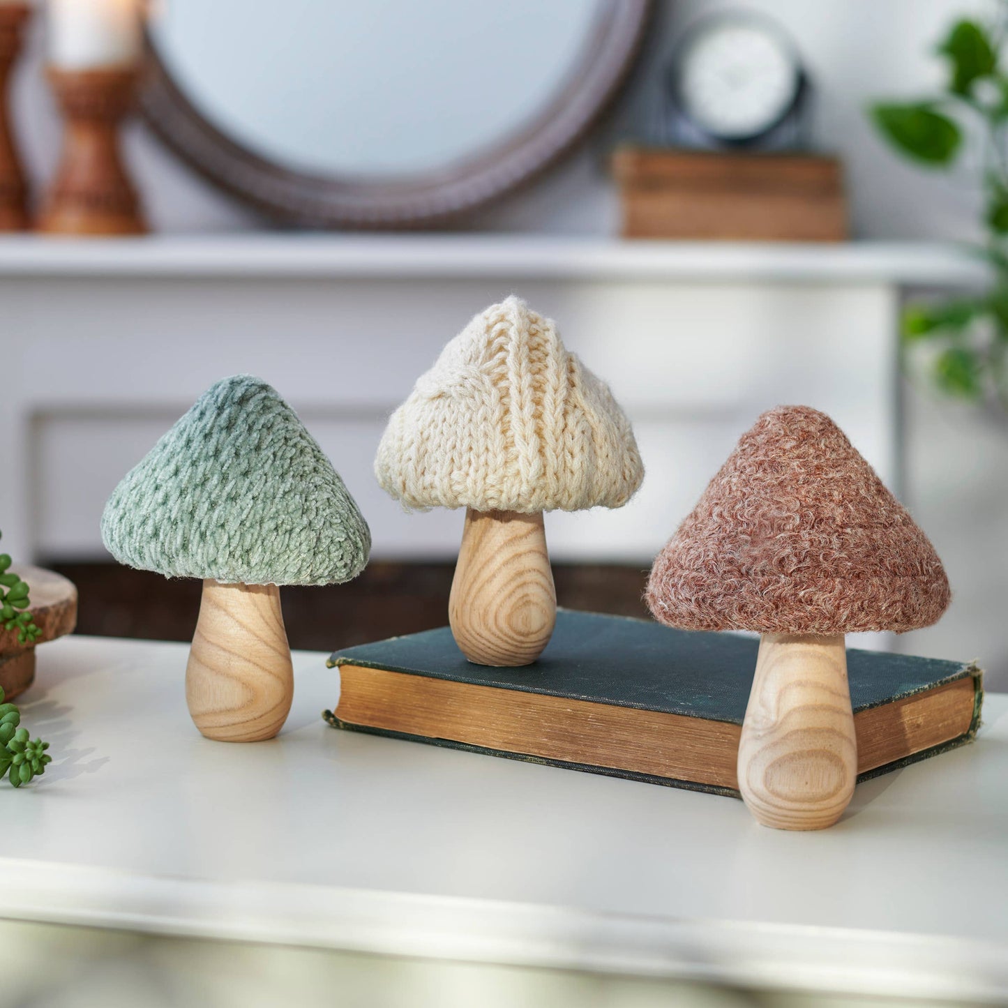 Sitter - Knitted Mushroom Assorted