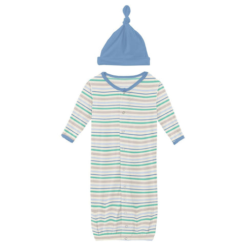 Converter Gown with Hat - Mythical Stripe