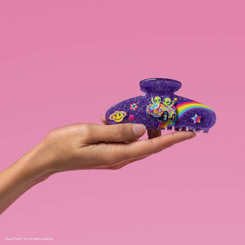 Glitter Claw Clip - Lisa Frank x Kitsch Zoomer™ & Zorbit™