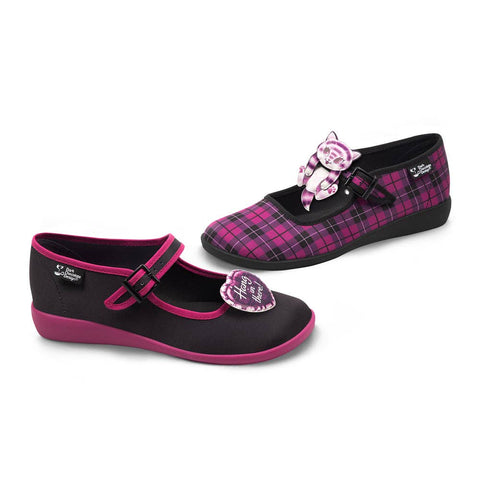 Women's Shoes - Chocolaticas® Hang In There Women's Mary Jane Flat