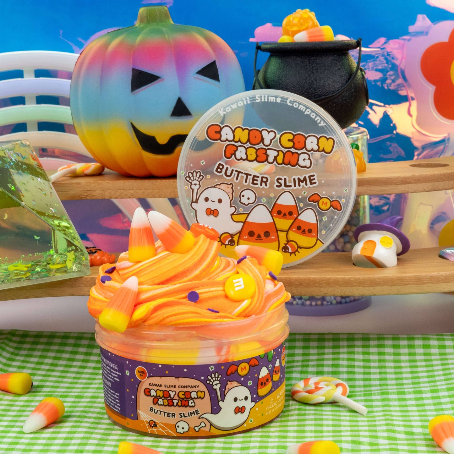 Slime - Candy Corn Frosting Butter