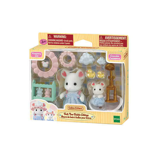 Calico Critters - Bathtime Bubble Siblings