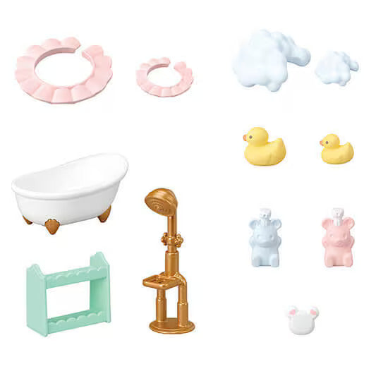 Calico Critters - Bathtime Bubble Siblings