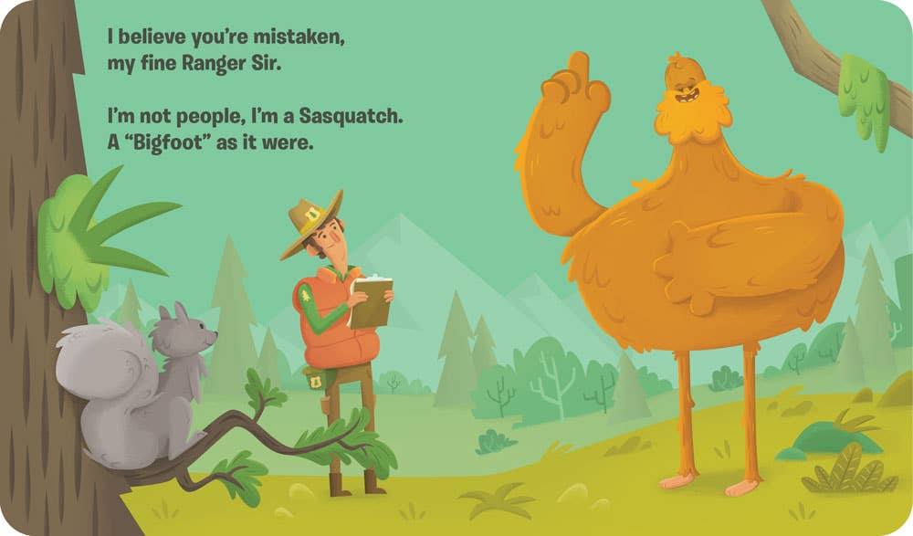 Board Book - Get Dressed, Sasquatch!