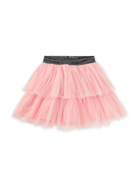 Tulle Skirt - Layered Dots Cherry Blossom