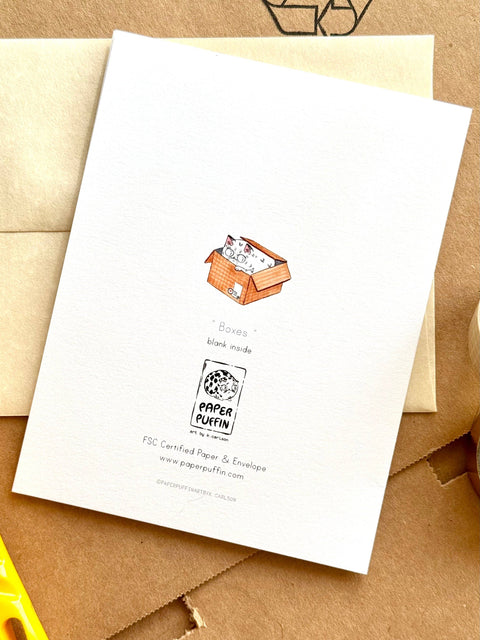 Greeting Card - Boxes