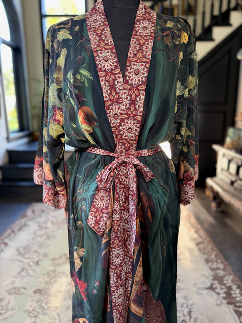 Opera Duster Kimono Robe - Solstice ft. Persephone, Moon & Owl