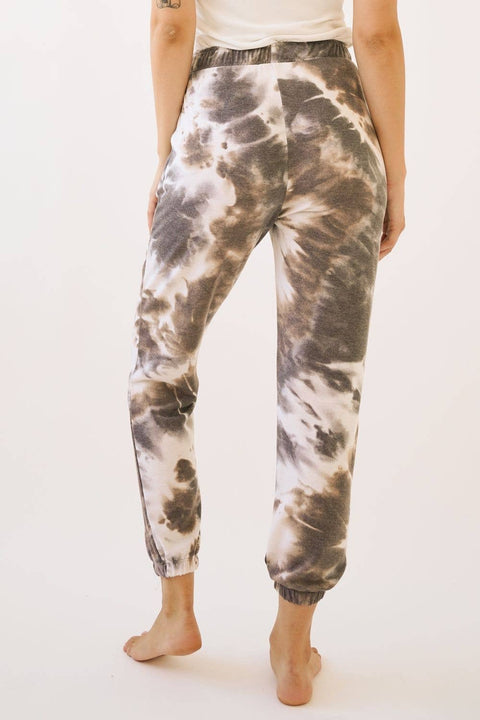 Joggers - Tie Dye Ash/Bluestone
