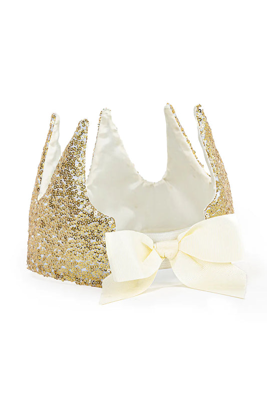 Dress Up - Gracious Gold Sequin Crown