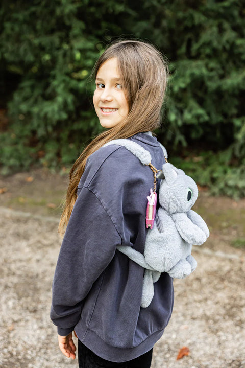 Backpack - Cutie Kitty (Grey)