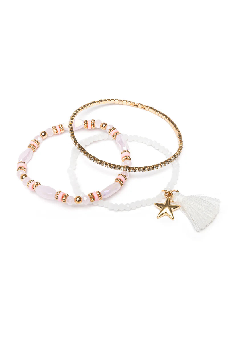 Jewelry (Kids) - Boutique Chic Rising Star Bracelets (3pc)