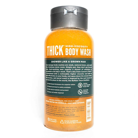 Body Wash THICK High Viscosity – Bourbon Oak Barrel