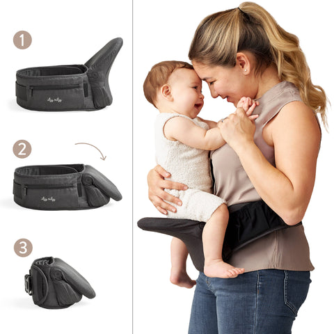 Hip Seat Carrier - Itzy Hold & Fold™