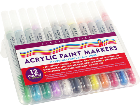 Markers - Studio Series Acrylic Paint (Set of 12)