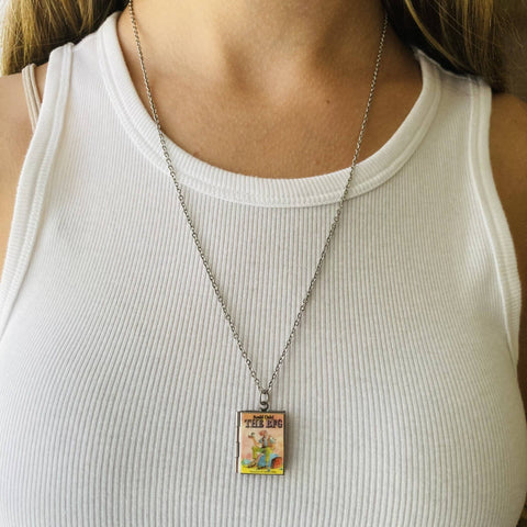 Necklace - Book Locket: The BFG Stainless Steel