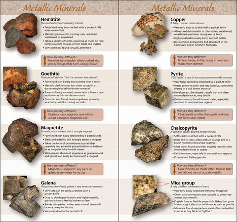 Book (Paperback) - Rocks & Minerals of the U.S. Quick Guide
